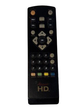 Access HD RC43D Universal Remote Control Black Tested